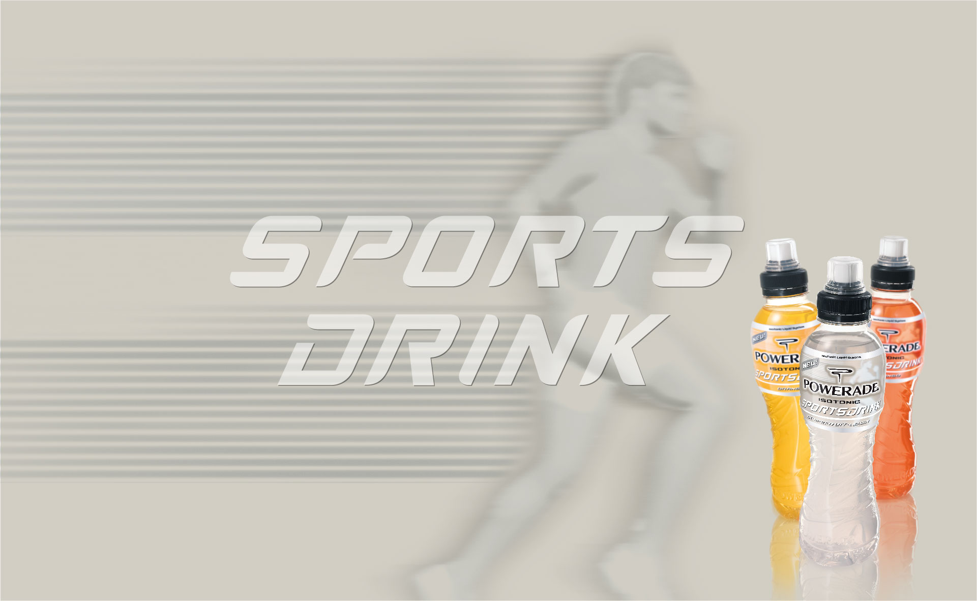 3 Flaschen für ein sportliches Halleluja – Powerade Sportsdrink ...
